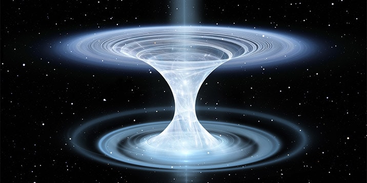 第1回 ブラックホール ホワイトホール ワームホールとはどんなもの 1 4 連載02 ブラックホール研究の先にある 超光速航法とタイムマシンの夢 Telescope Magazine