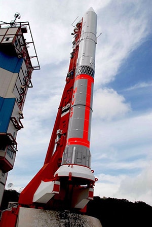 M-Vロケットの写真
