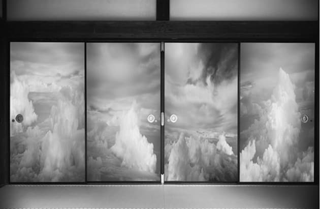 京都建仁寺に奉納した写真作品「静寂」