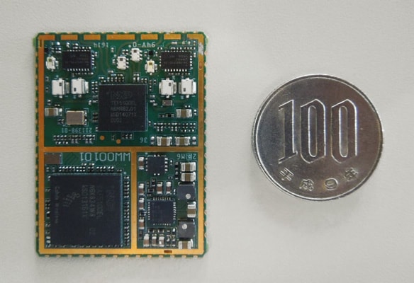 NXPセミコンダクターズのチップを搭載した通信モジュール