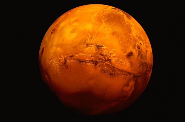 生物が存在する可能性が取りざたされている火星。