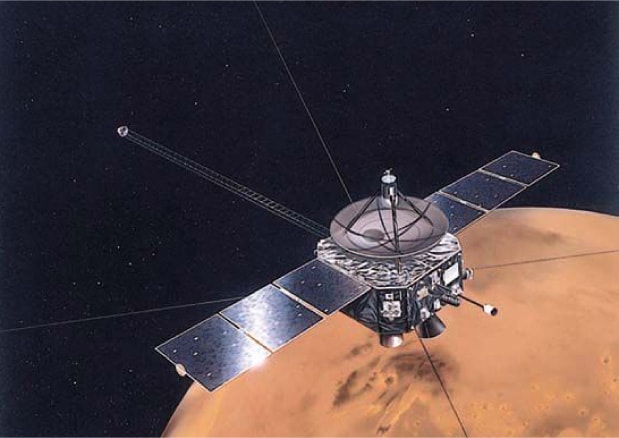 火星探査機「のぞみ」の図