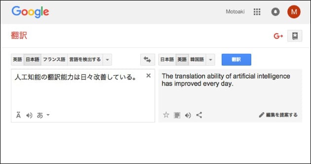 Google翻訳の図