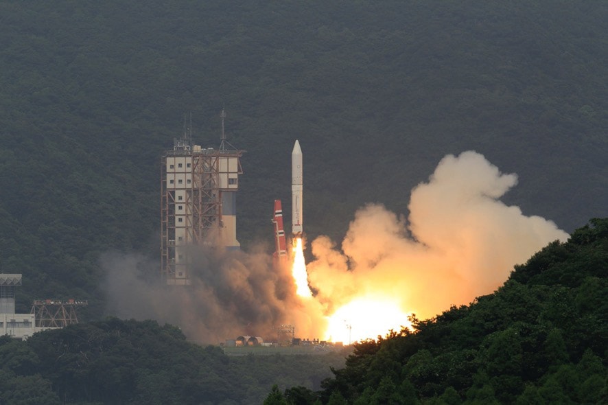 2013年に打ち上げられたイプシロン・ロケットの試験機