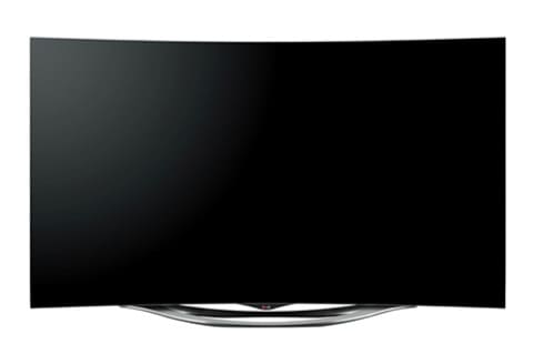 LGの曲線テレビの図