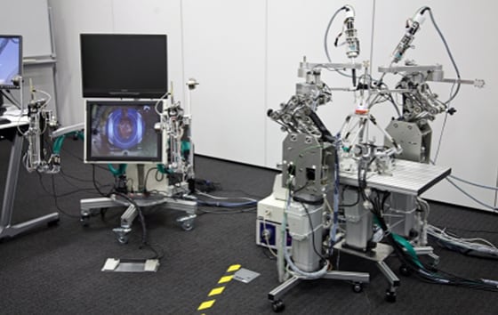「心拍補償ロボットシステム」の写真