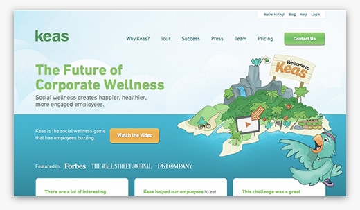 Googleを退社したボズワースが立ち上げたWebサービス”keas”の写真