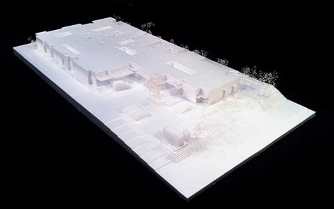 神戸「チャイルド・ケモ・ハウス」（仮称）建築模型の写真