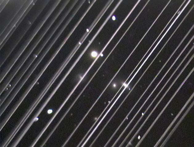 2019年5月、アメリカのローウェル天文台で撮影された星空