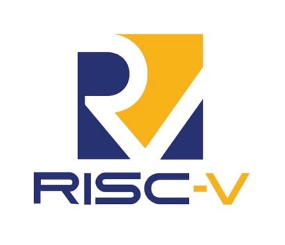 RISC-Vのロゴとデンソーが開発したRISC-Vベースの自動運転車用プロセッサ「DFP」の評価ボード