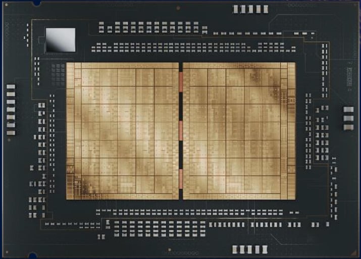 610億トランジスタを集積した半導体チップ