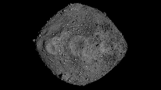 NASAの探査機「オサイリス・レックス」が探査した小惑星「ベンヌ」