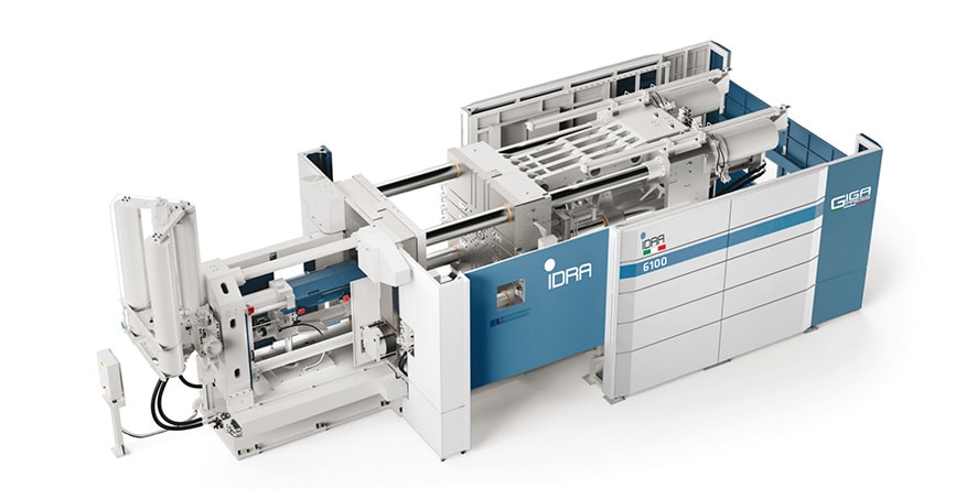 IDRAのギガキャスト用鋳造機「Giga Press」