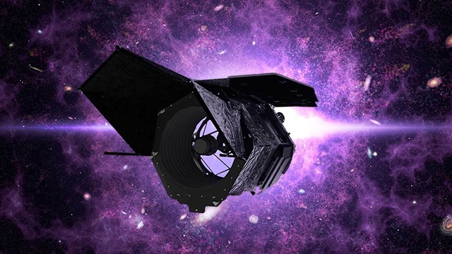 ナンシー・グレイス・ローマン宇宙望遠鏡の想像図