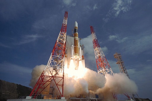 2001年に打ち上げられたH-IIAロケット試験機1号機
