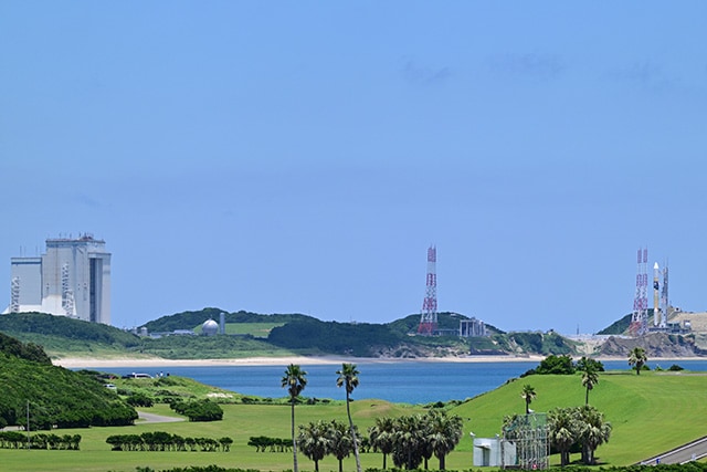 H-IIAロケットが打ち上げられ、今後はH3ロケットの打ち上げに使われる、種子島宇宙センター大型ロケット発射場