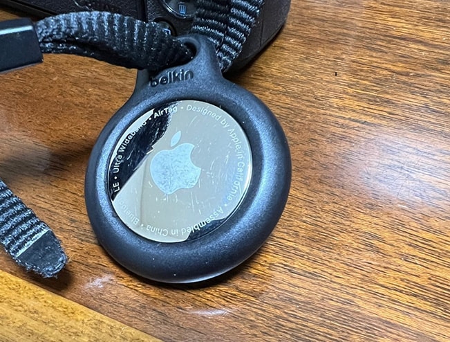 UWB通信を使うAirTag