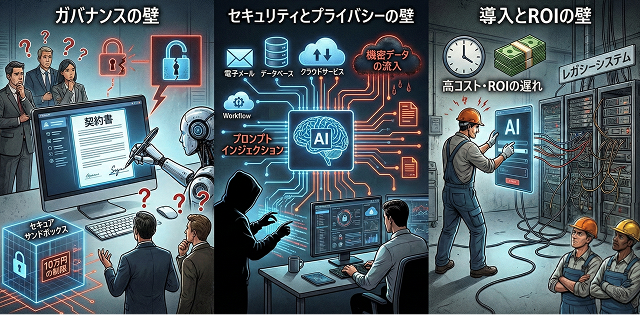 AIエージェントの活用を阻む壁