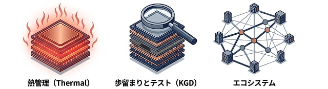 3D DRAMのさらなる進化に向けた課題