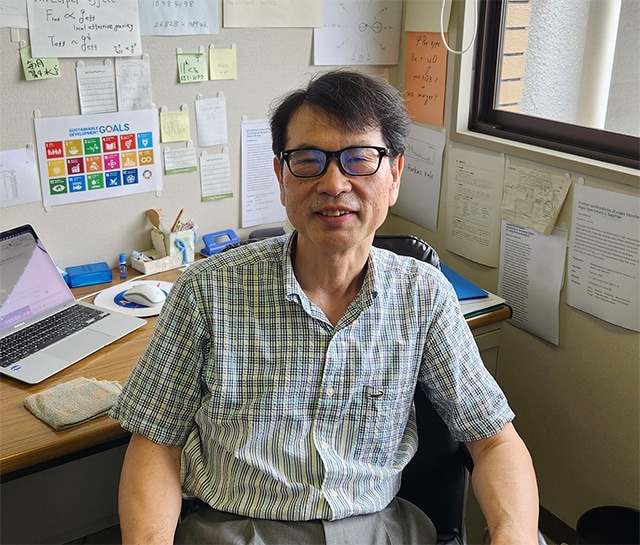 兵庫県立大学の鳴沢真也氏