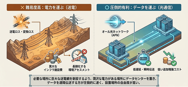 電力インフラの整備は、情報通信インフラの整備よりもずっと難しい