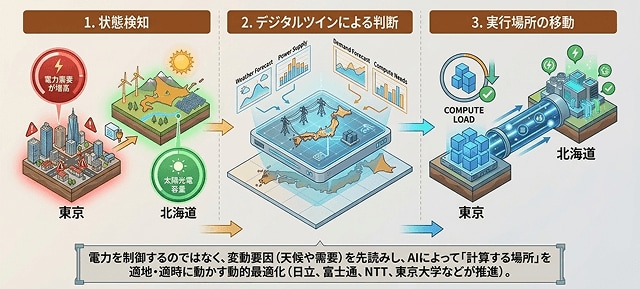 進化したワークロードシフトの処理手順